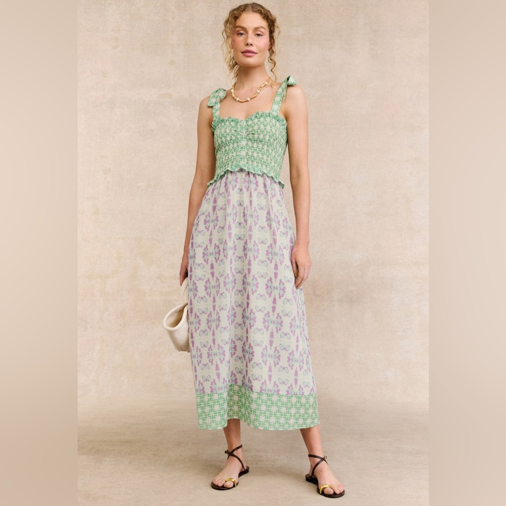 Caballero Thandi Tribal Ink Blot Dress